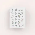 Einzelstück® Adventskalender Echtschmuck 2024 I 925 Sterling Silber, 14K Gold, Rosegold I 24 exklusive Schmuckstücke aus Handarbeit für jeden Anlass (Gold)
