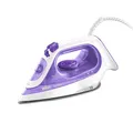 Braun Dampfbügeleisen TexStyle 3 SI3042VI, FreeGlide 3D SuperCeramic Sohle, Präzisionsspitze, ergonomischer Griff, Dampf von 160 g/min, 270ml Wassertank, 2350W, Violett