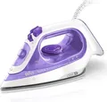 Braun Dampfbügeleisen TexStyle 3 SI3042VI | 2350W | FreeGlide 3D Keramiksohle | 160g Dampfstoß | Violett