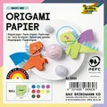 Folia Faltblätter 8960, 10 x 10cm, 70g/qm, 10 Farben sortiert, 500 Blatt