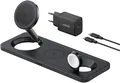 Anker MagGo Kabellose Ladestation (3-in-1 Pad) Schwarz