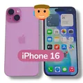 Apple iPhone 16 - 128 GB Pink - 91% Batterie