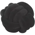 Beliani Dekokissen, Schwarz, Textil, 30x30 cm, Wohntextilien, Kissen, Dekokissen
