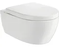 GEBERIT Wand-WC Set iCon Tiefspüler ohne Spülrand weiß glänzend mit Schallschutz