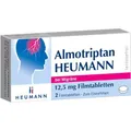 ALMOTRIPTAN Heumann bei Migräne 12,5 mg Filmtabl. 2 St. PZN 10750044