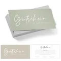 25 Zauberhafte Blanko Gutscheine zum selber Ausfüllen für Nagelstudio Friseur Kosmetik Massage Wellness Fußpflege Beauty Gutschein Vorlage Gutscheinkarten Geschenkgutscheine