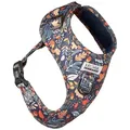 ARIZONA HOT DOGS Hunde-Geschirr Hundegeschirr Fall in Love für kleine Hunde XXS Bunt Arizona Hotdogs bunt XXS