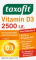Vitamin D3 2500 I.E. Tabletten 50 St, Nahrungsergänzungsmittel für Gesundheit &