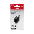 Canon Tintenpatrone – PG‑595 Schwarz Original Druckerpatrone (Pigment Black, ca. 180 Seiten) Für PIXMA TS4150i, TS6550i, TS7550i