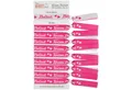 Frau WUNDERVoll Papierdekoration JGA Armband Pink