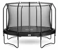 Gartentrampolin Salta Premium Black Edition Trampolin Ø366cm mit Sicherheitsnetz
