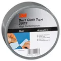 3M Gewebeklebeband 2903 Duct Tape Silber 1er Rolle 48mm 50m Panzertape Reparatur