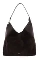 Furla Leder Schultertasche Lara Hobo Bag Espresso dunkelbraun