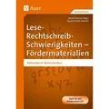 Lese-Rechtschreib-Schwierigkeiten - Fördermaterialien von Sandra Kroll-Gabriel / Auer Verlag i.d.AAP LW / Taschenbuch