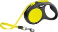 Flexi Retractable Line neues klassisches Neonband schwarz gelb