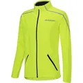 Airtracks Damen Thermo Laufjacke AirTech - Neon - M / Funktions Jacke für die kalte Jahreszeit Herbst - Winter - Gelb - M