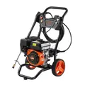 Hochdruckreiniger 235 bar mit Aluminiumpumpe 10 L/min 5 Dösen 8 m schlauch