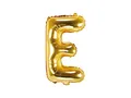 Folienballon gold 35 cm Buchstabe E