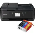Canon Pixma TR7650 Multifunktionsdrucker mit 5 kompatiblen Patronen