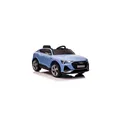 Es-Toys Kinder Elektroauto Audi E-Tron, EVA-Reifen, Allradantrieb, Fernbedienung blau