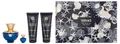 Versace Dylan Blue Pour Femme Giftset Edp Spray 100ml/Edp Spray 5ml/Body Lotion 100ml/Bath & Shower Gel 100ml 305 ml
