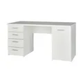 Schreibtisch   ¦ weiß ¦ Maße (cm): B: 145 H: 76 T: 60.0
