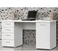 Schreibtisch NET 106 von Forte Weiss by