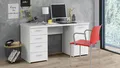 Schreibtisch Balu Computertisch Jugendzimmer Laptoptisch weiß matt 145 cm