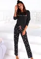 Vivance Dreams Pyjama (Set, 2 tlg) mit Herzmuster