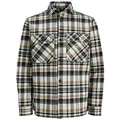Jack & Jones Langarmhemd JPRRAYLE Melange Check L/S Overshirt SN mit Karomuster bunt M