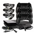 PS4 Konsole Modell Cuh-1116A 500Gb in Schwarz #31 + Stromkabel + HDMI + 3 Controller mit Ladekabel