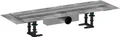 hansgrohe 56174800 RainDrain Compact Duschrinne 600 für Standardinstallation Edelstahl gebürstet Komplettset