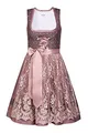 Edelnice Trachtenmode Kinder Dirndl Madeleine 3-TLG. inkl. Bluse, Schürze und Charivari (140)