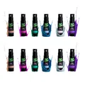 12x Color Haarspray je 40 ml 6 Farben Haarfarben Fasching Karneval Halloween