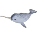 kuscheltier marwal junior 50 cm Plüsch grau - Blau/Grau
