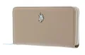 U.S. POLO ASSN. Jones Zip Around Wallet Geldbörse Beige Braun Neu