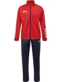 hummel hmlPROMO Poly Trainingsanzug Kids rotblau, 16 (176) Kinder