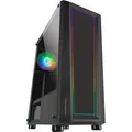 Mars Gaming Boitier Moyen Tour ATX MC-ART RGB avec panneaux vitrés (Noir) (ATX, Mini-ITX, mATX) (MCART)