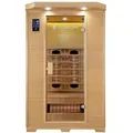 Artsauna Infrarotkabine, Natur, Holz, 120x190x100 cm, Freizeit, Wellness, Infrarotkabinen