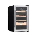 Klarstein El Presidente 48 Zigarren-Humidor 48L 3 Einschübe 1 Fach Zedernholz 10036102