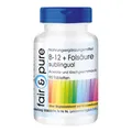 Vitamin B12 + Folsäure sublingual, 90 Tabletten zum Lutschen, vegan, fair & pure