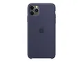 Apple iPhone 11 Pro Max Silicone Case mitternacht MWYW2ZM/A