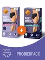 Nur Die Periodenslip Alles Geregelt Probierpack Panty mittelstark extrastark Menstruationsunterwäsche wiederverwendbar