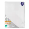 Bettlaken ohne Gummizug Baumwolle 160x220 cm - Bed Sheets Betttuch ohne Gummi und Laken Bedsheets Baumwollstoff weiß und Kochfest mit Oeko-Tex-Zertifikat 160 x 220