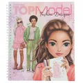 Depesche 13582 Create your TOPModel Colouring Book with 40 Pre-Printed Pages for