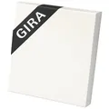 GIRA 329603 Wippe Reinweiß glänzend | hochwertige Schalterwippe | schwimmende Lagerung | harmonisches Spaltmaß | moderne Optik | kompatibel mit GIRA Schaltern | Profi Elektroinstallation