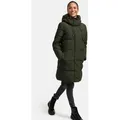 Marikoo Winterjacke Kaituu XVI mit großer Kapuze grün S (36)