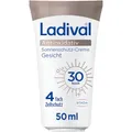 Ladival Antioxidativ Sonnenschutz-Creme Gesicht LSF 30: Sonnencreme mit Anti-Pollution-Komplex aus Vitamin C & E, mit 4-fach Zellschutz, schweißresistent, 50ml