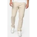 Indicode Leinenhose Herren Haverfield Sommerhose Leinen Herrenhose mit 4 Taschen beige XXL