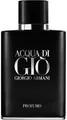 Giorgio Armani Acqua di Gio Profumo 75 ml, Männer, 75 ml, Nicht nachfüllbare Flasche, Bergamotte, Marine, Geranium, Rosmarin, Salbei, Weihrauch, Patschuli